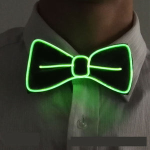 LED Luminous Bow Tie & Tie