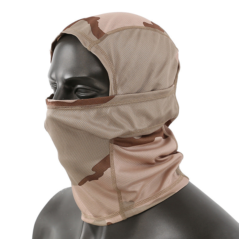 New Camouflage Tactical Headgear, Breathable Outdoor Headscarf