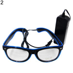 Blind LED glasses