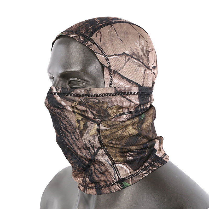 New Camouflage Tactical Headgear, Breathable Outdoor Headscarf