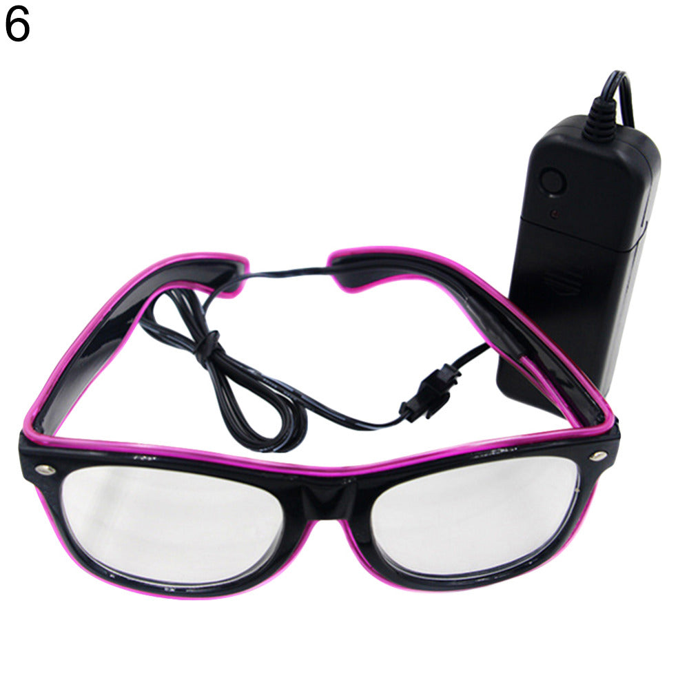 Blind LED glasses