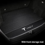 Car Trunk Mat Floor Mat Set Fully Surrounded Foot Pad Car Waterproof Non-Slip TPE XPE For Tesla Model 3 Model Y Model S Model X