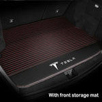 Car Trunk Mat Floor Mat Set Fully Surrounded Foot Pad Car Waterproof Non-Slip TPE XPE For Tesla Model 3 Model Y Model S Model X