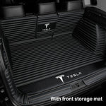 Car Trunk Mat Floor Mat Set Fully Surrounded Foot Pad Car Waterproof Non-Slip TPE XPE For Tesla Model 3 Model Y Model S Model X