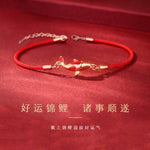 Chinese Style Trendy 12 Chinese Zodiac Animal Red String Bracelet